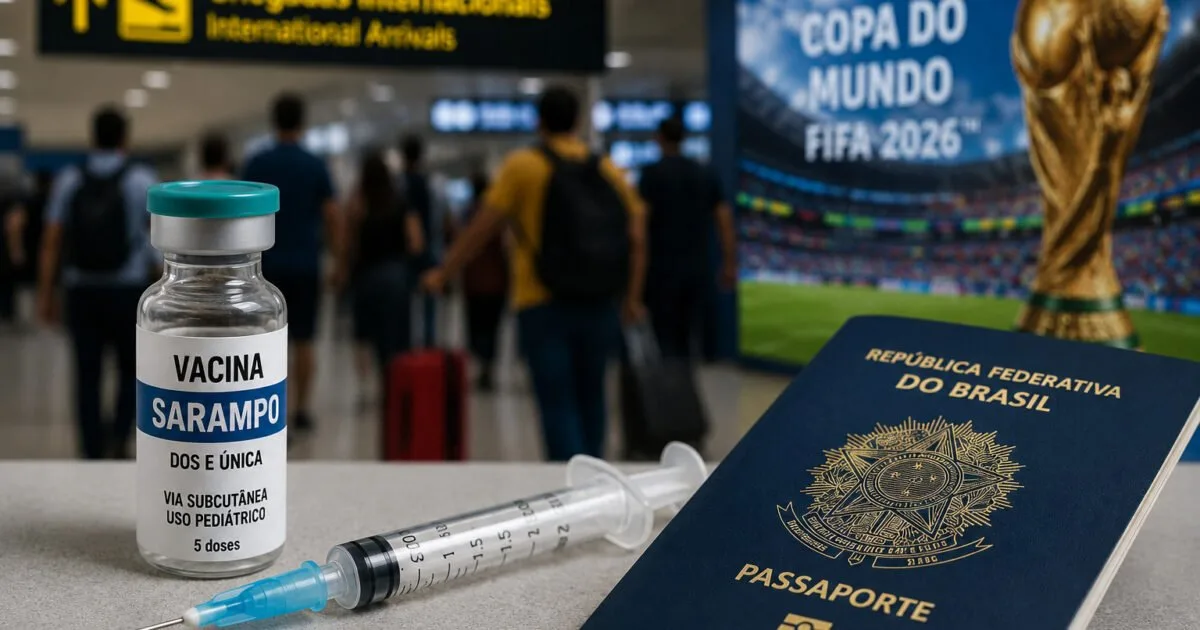 Sarampo: brasil enfrenta risco de reintrodução com fluxo da copa