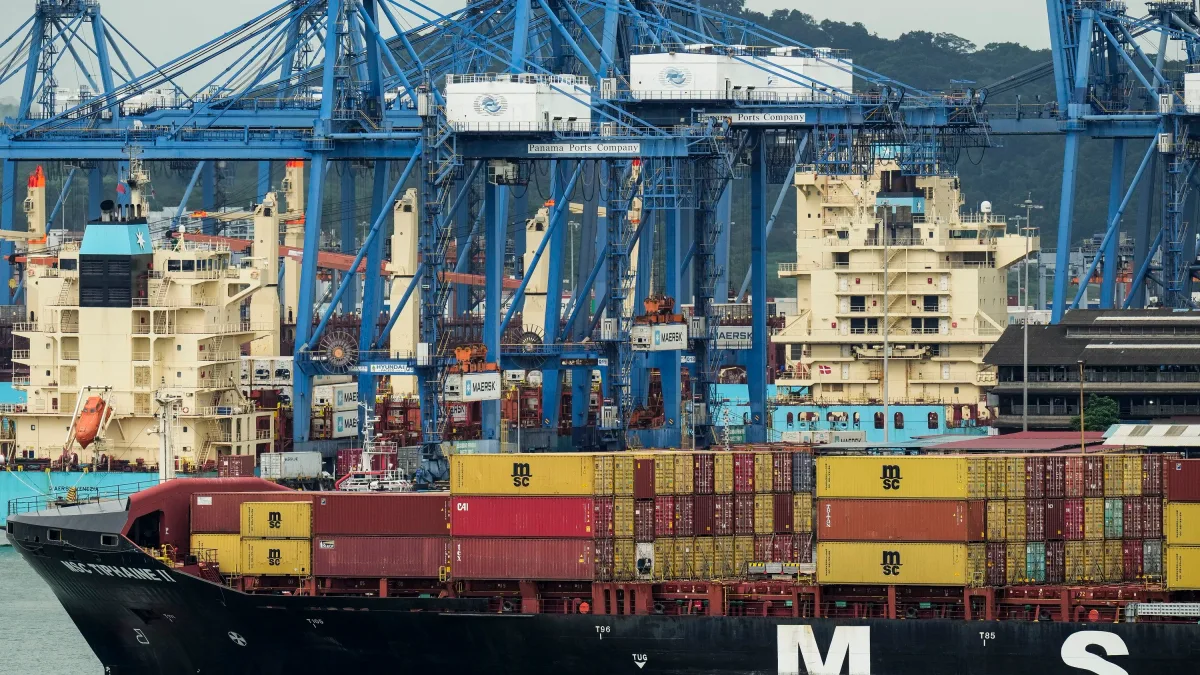 Dürre: Panamakanal mit Wassermangel