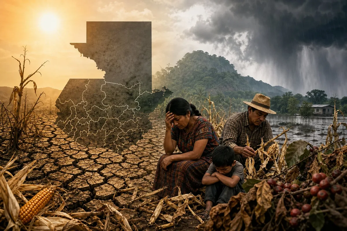 La sequía agrícola afecta 226.773,97 hectáreas en Guatemala y supera el registro de la última década