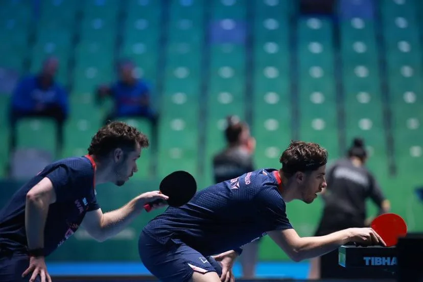 Esteban Dorr, médaillé de bronze aux Championnats d'Europe en double avec Florian Bourrassaud : « On a énormément progressé »