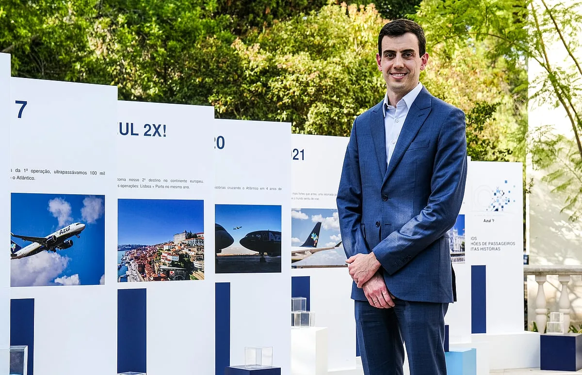Azul marca 10 anos de voos para Portugal com 2,5 milhões de passageiros transportados e promessa de novidades