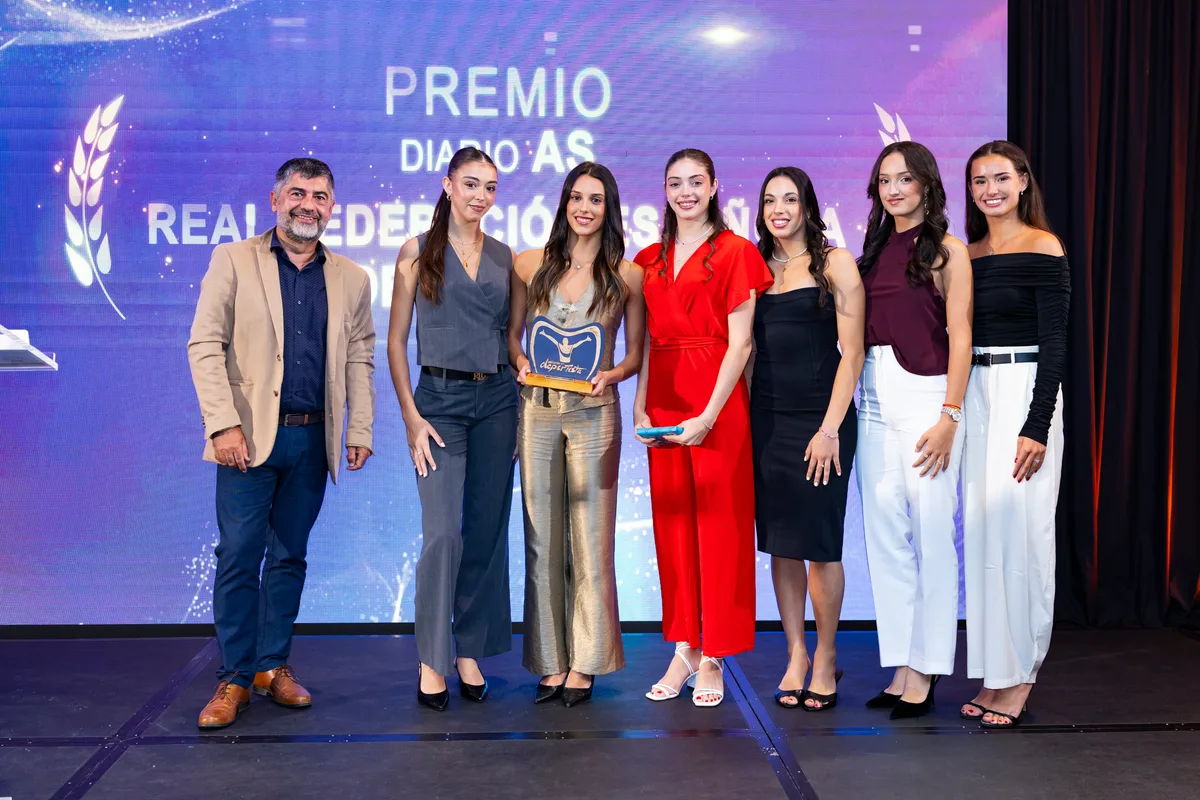 Seis gimnastas de oro