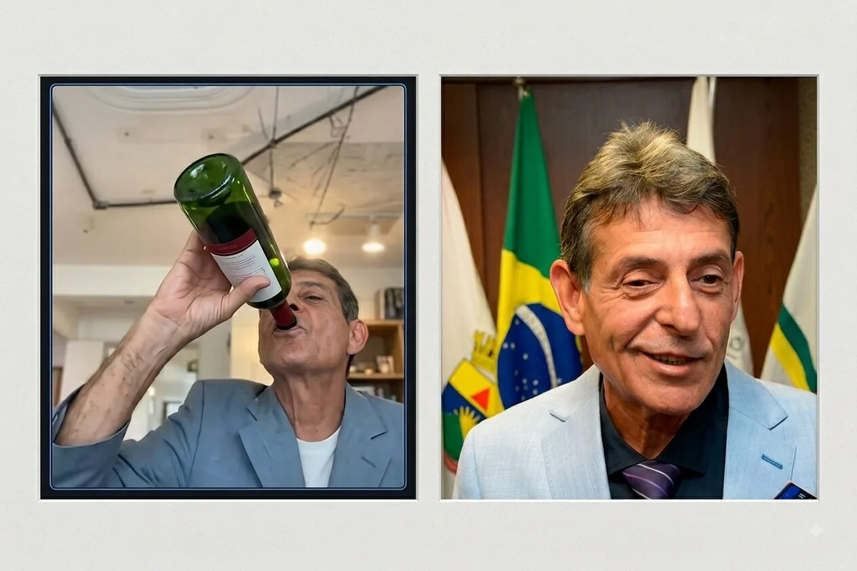 Juiz bebe vinho no gargalo em sessão virtual e é afastado do TJ-MG