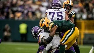 NFL: Minnesota anota 29 puntos sin respuesta y aplasta a Green Bay en su debut