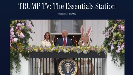 Reden und Militärübungen: Weißes Haus streamt jetzt „Trump TV“ – rund um die Uhr