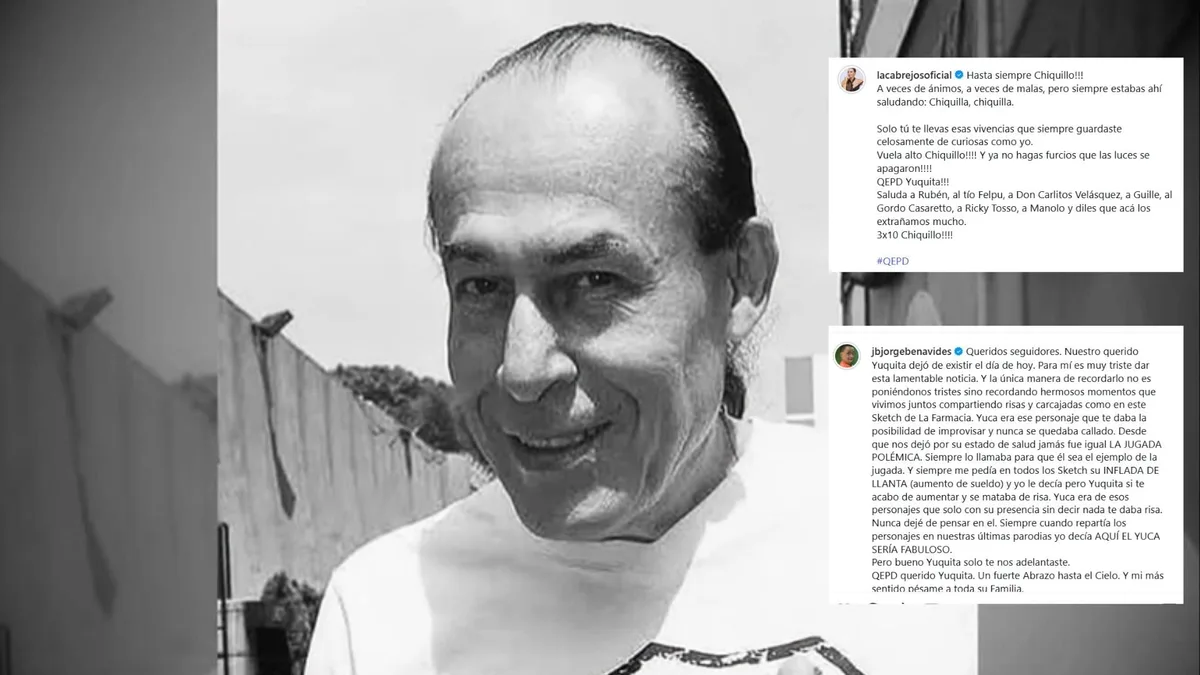 Figuras de la farándula peruana despiden a Enrique Espejo, ‘Yuca’, tras su muerte a los 75 años