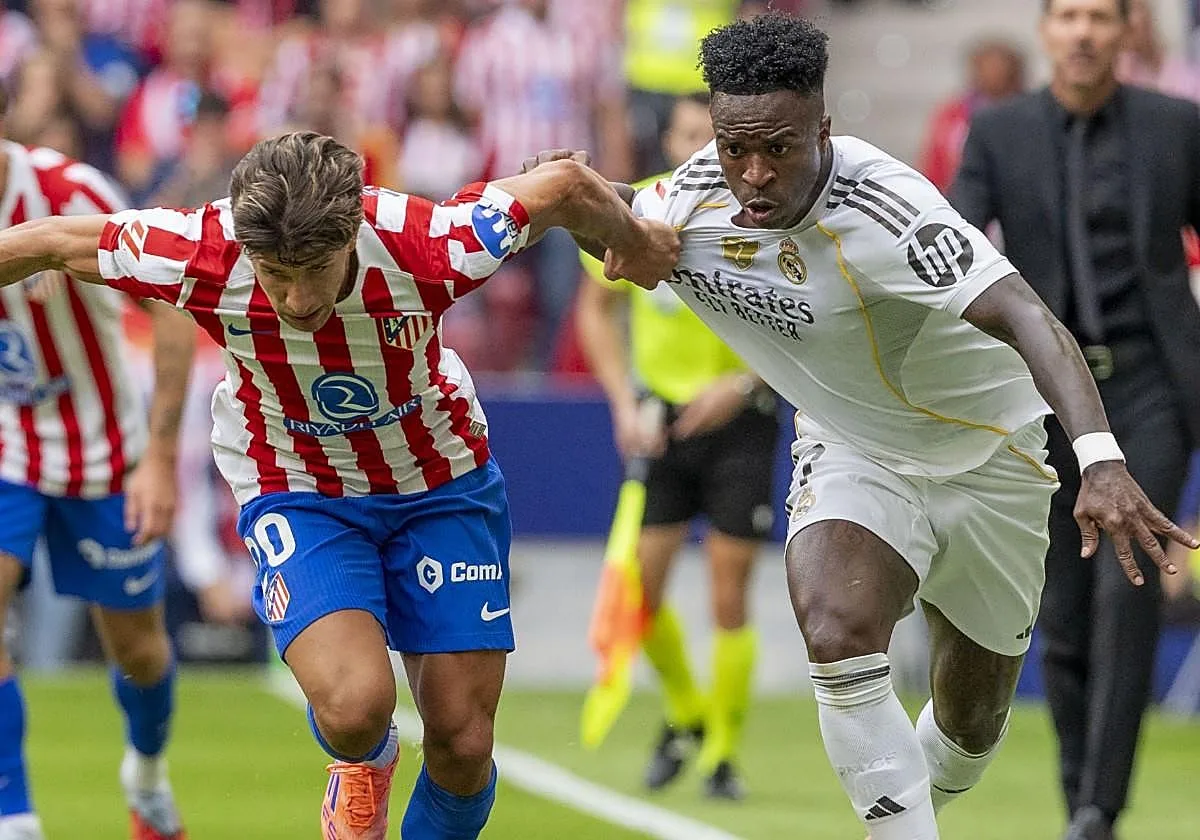 Alineación del Real Madrid y el Atlético de Madrid en el partido de LaLiga de hoy