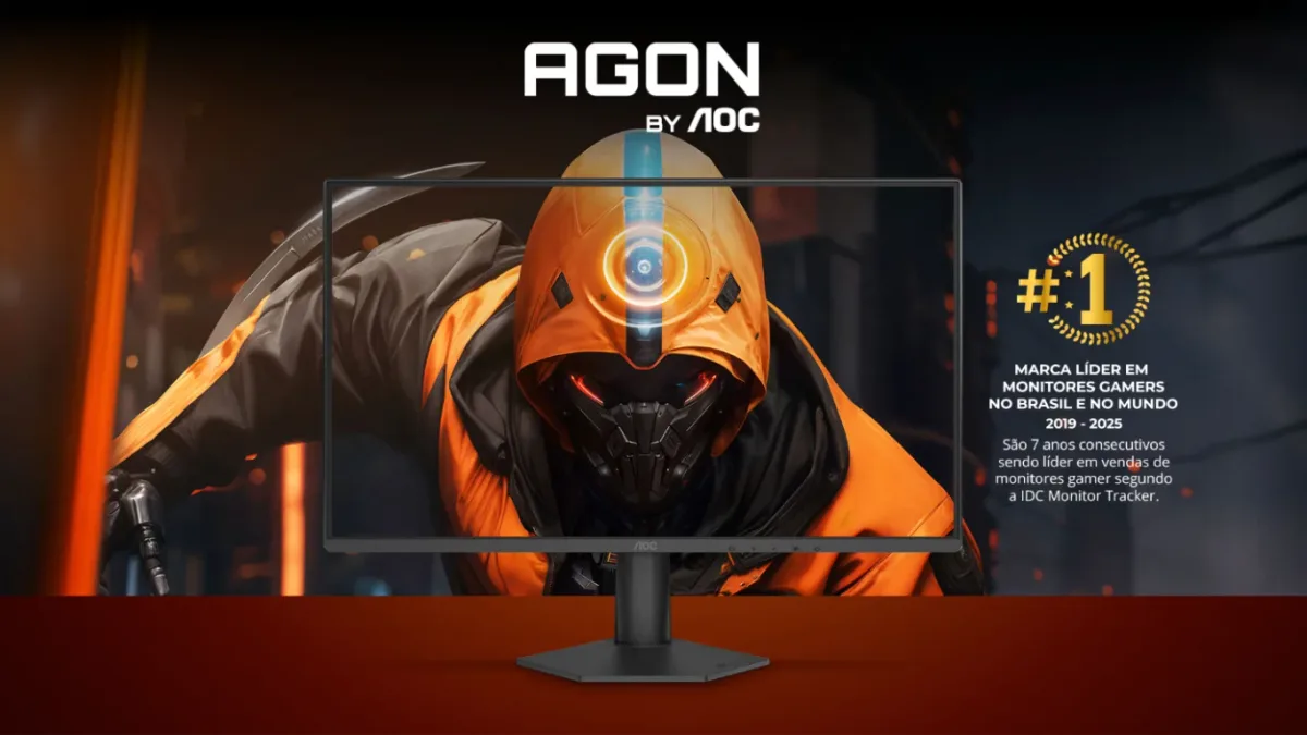 Mercado Livre derrete preço do Monitor Gamer AOC 144Hz: só R$ 512 com cupom!