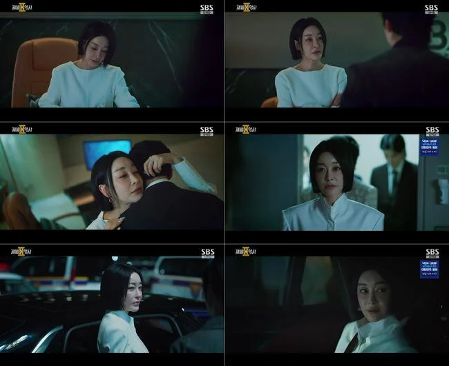 김혜은, 범죄 고백한 아들 유승호와 살벌 대립 ‘강렬 존재감’(‘재벌X형사2’)