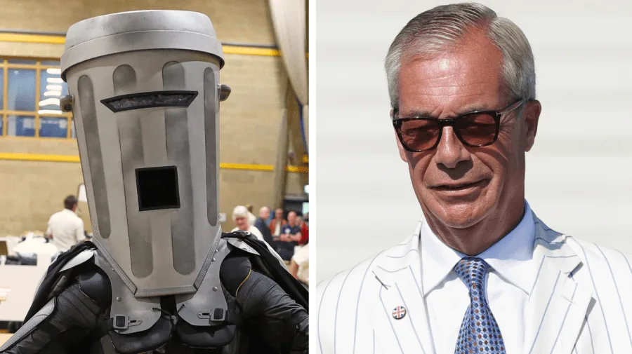 Trump ally Nigel Farage beats Count Binface in special UK election