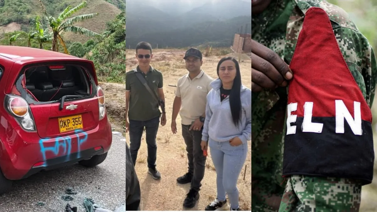 Inteligencia militar atribuye al ELN secuestro de tres policías en Norte de Santander, pese a grafitis de las Farc-EP
