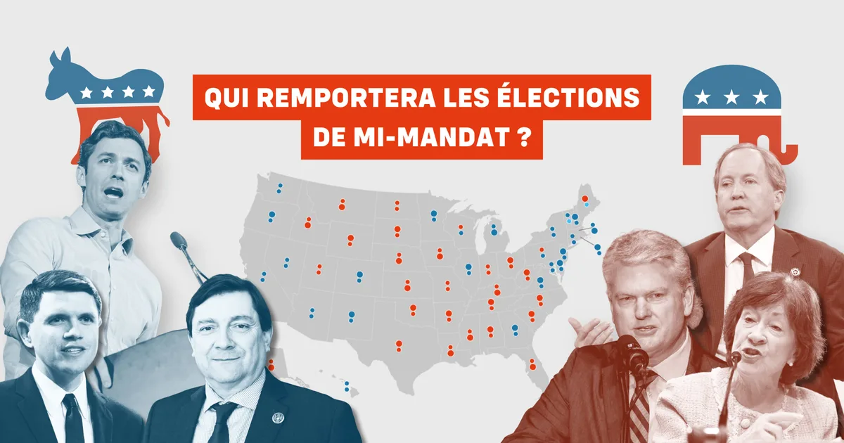 Midterms 2026 : les Etats où tout pourrait se jouer, les candidats à ne pas quitter des yeux