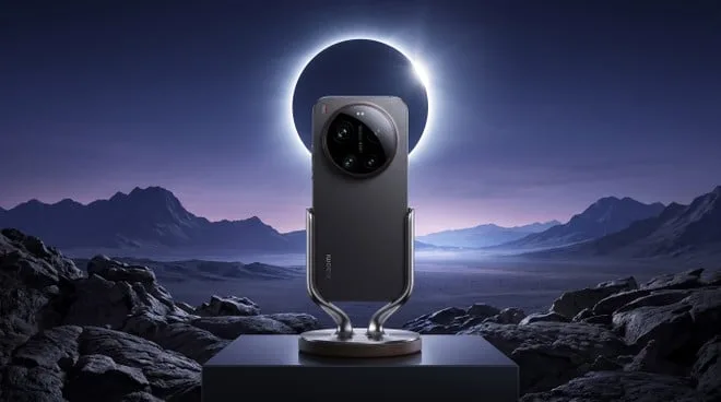 Xiaomi 17 Ultra confunde o Sol com a Lua e inventa detalhes em foto de eclipse