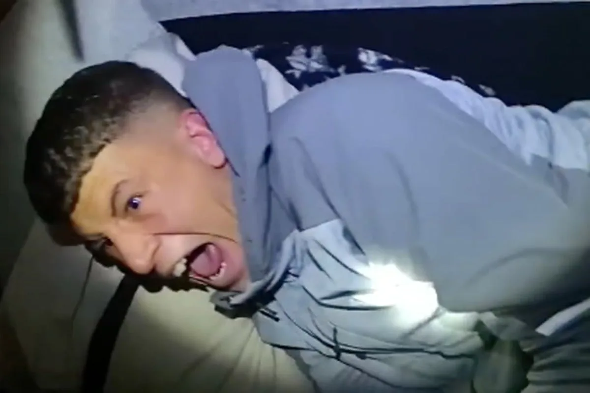 Dealer hysterically screams during arrest as police bust multi-million-pound drugs line