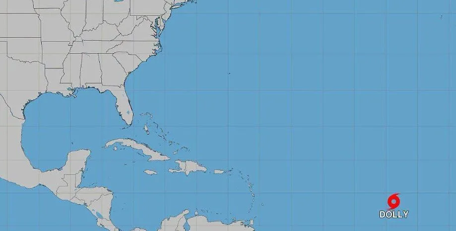 Tras la formación de la Tormenta Tropical Dolly, ¿podría afectar a la República Dominicana?