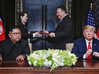 Donald Trump affirme qu’il va rencontrer le leader nord coréen Kim Jong Un cette année