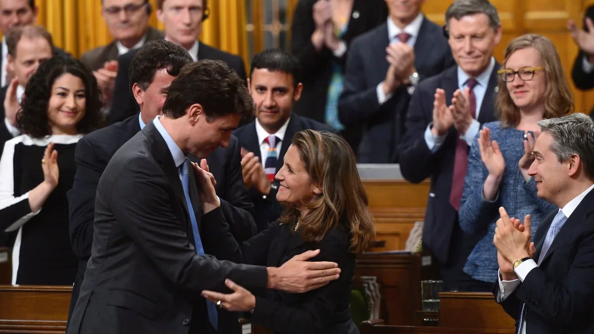 In Unreliable Boyfriend, Chrystia Freeland details the rift between her and Trudeau