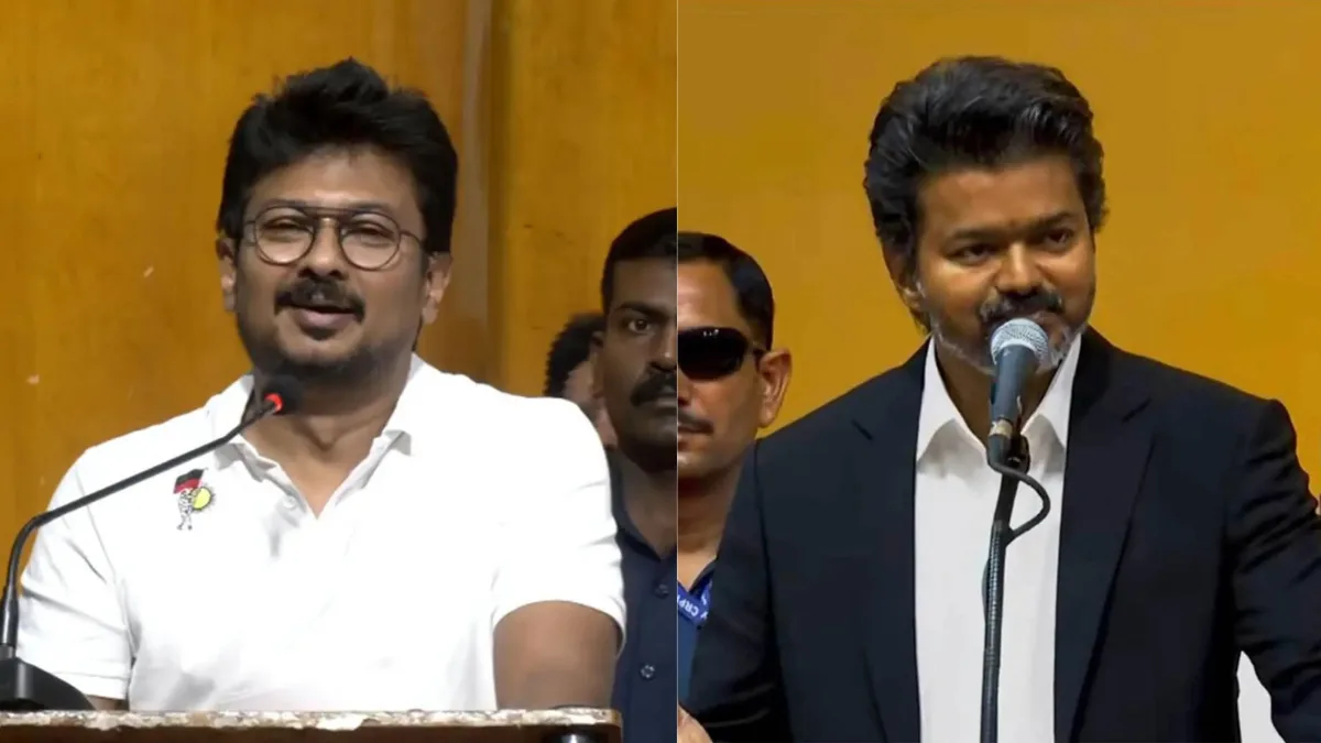 'Waiting for astrologer to fix date?' Udhayanidhi asks Vijay to act on corruption claims