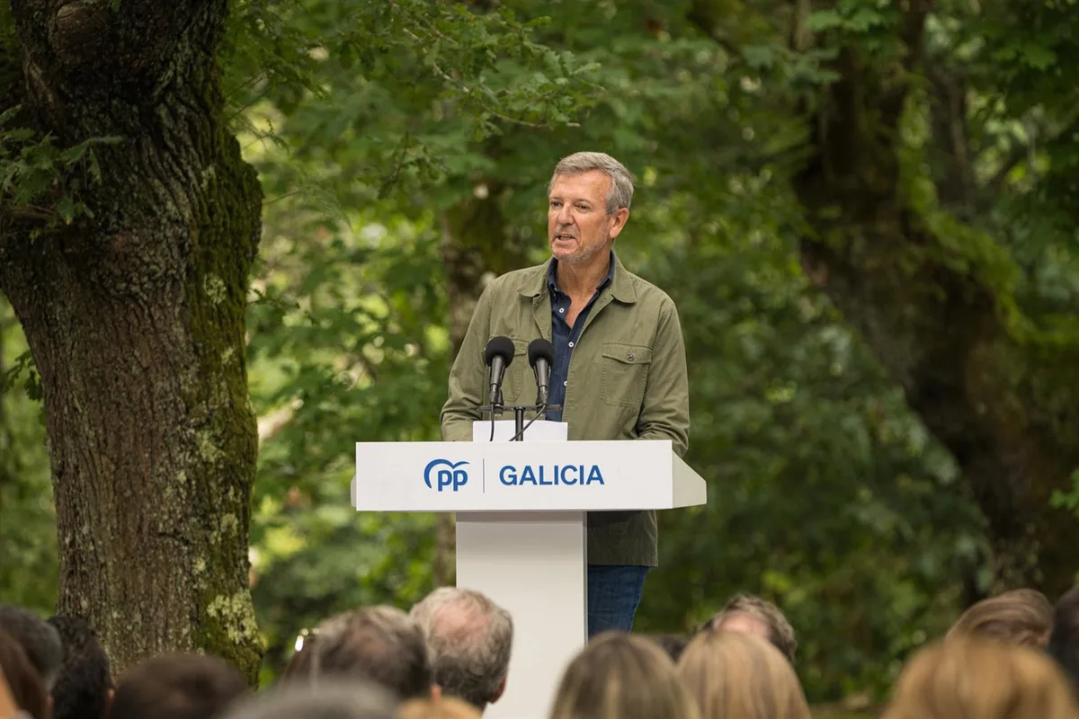 Rueda pide un gobierno que "crea en Galicia" y que se convoquen elecciones "cuanto antes": "Así se acaba esta pesadilla"