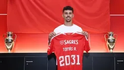 OFICIAL: Tomás Araújo renova com o Benfica até 2031