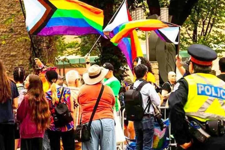 Bomb threat prompted more visible police presence at Edmonton Pride parade