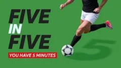 Five in Five: Football quiz No 1