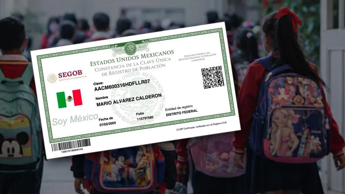 CURP certificada 2026... ¿Cómo tramitarla GRATIS en PDF para las inscripciones escolares, paso a paso?
