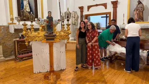 La Virgen de la Zarza regresa a Cañete tras su restauración: casi nueve siglos de historia recuperados