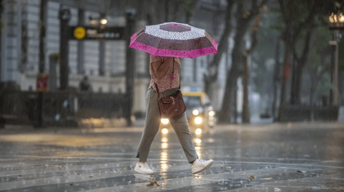 A qué hora puede llover hoy en el AMBA, según el Servicio Meteorológico Nacional