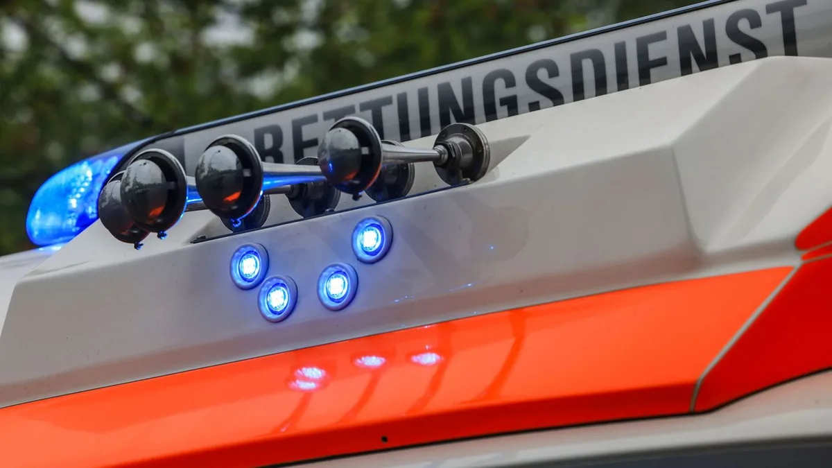 Nasse Straße: Autofahrer bei Kollision mit Baum schwer verletzt