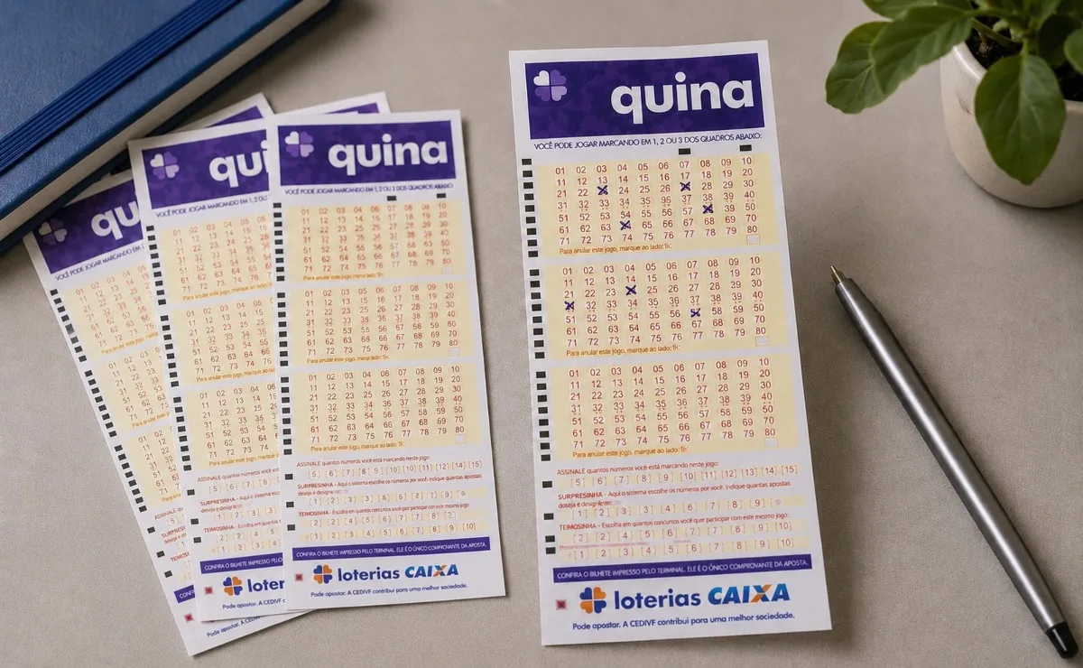 Quina 7107 de hoje (01/09/2026): veja resultado e números sorteados