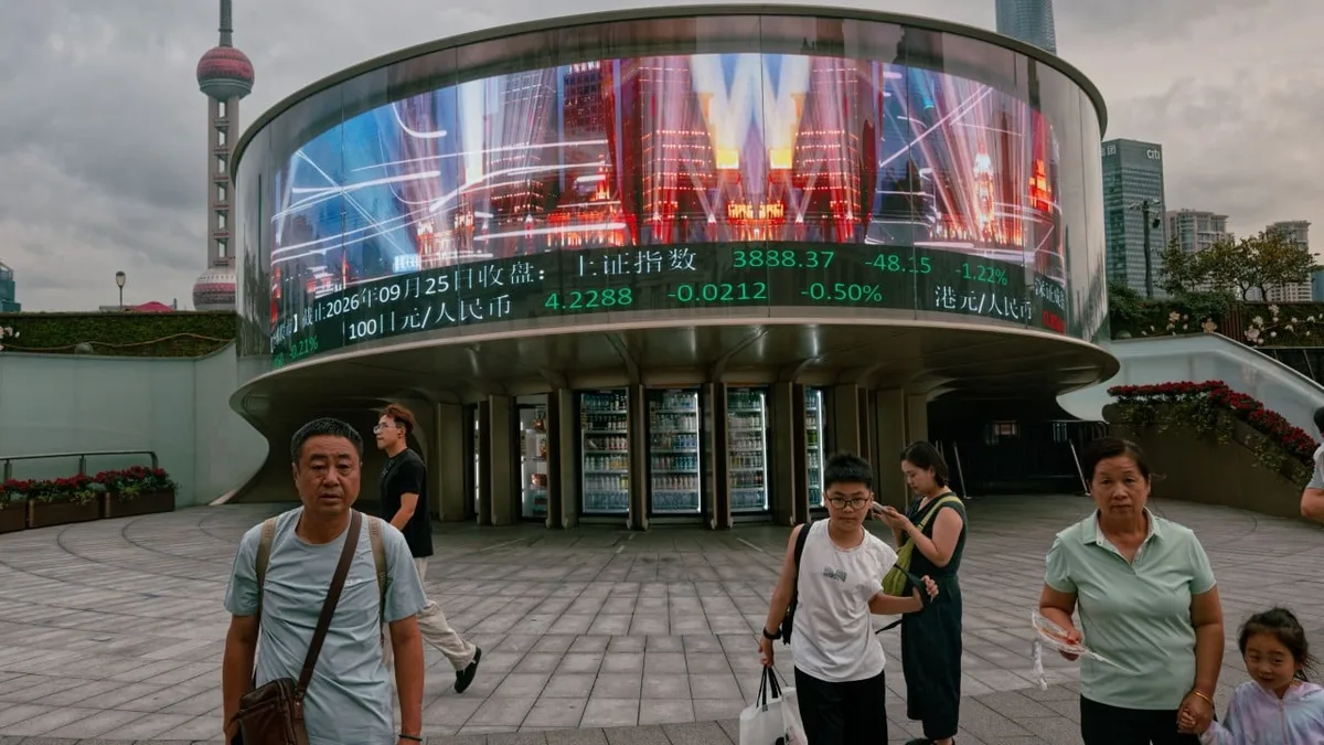 Mainland China, Hong Kong stocks fall as US inflation spurs Fed tightening concerns