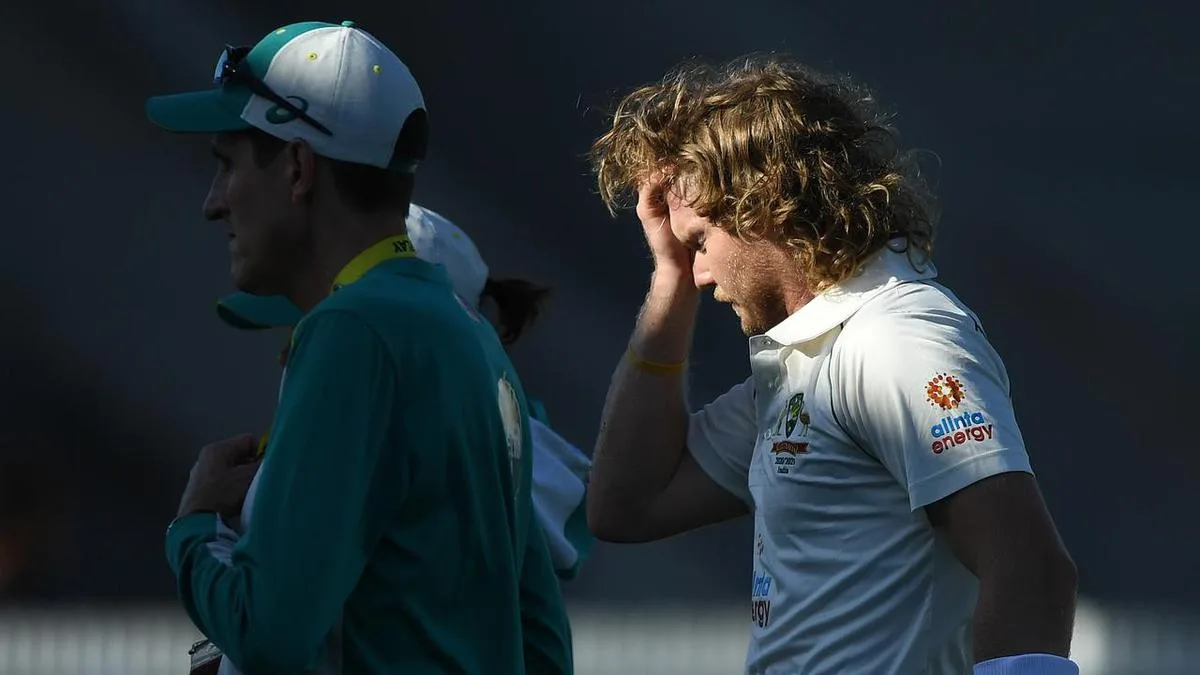 Coach's alleged words to Test cricketer before head hit
