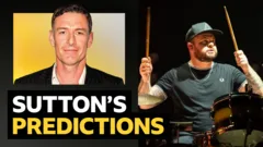 Sutton's predictions v Royal Blood drummer Ben Thatcher
