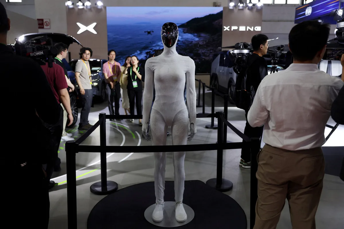 Unidade de robótica de montadora chinesa Xpeng é avaliada em mais de US$ 6,3 bi