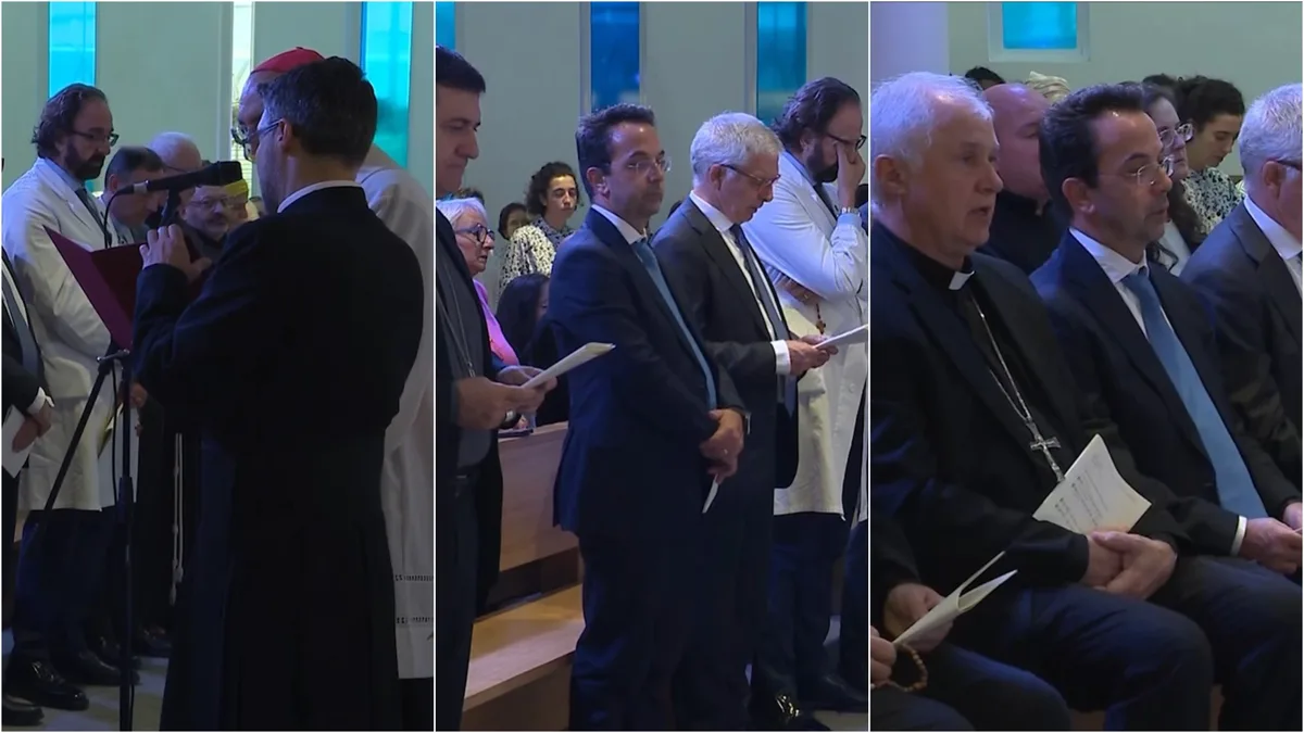 VÍDEO mostra médicos rezando o terço antes de cirurgia do Papa