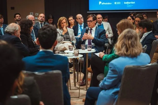 Illa defiende en Bruselas que Catalunya no ve Europa como un sitio al que pedir "sino también al que aportar"