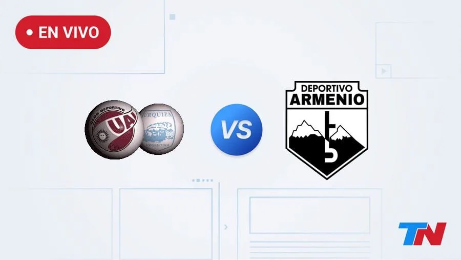 En vivo - UAI Urquiza vs. Armenio: 0 - 1, por la fecha 30 de la Primera División B