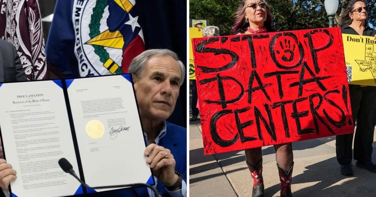 Freno a la IA en Texas: Greg Abbott suspende los permisos ambientales para centros de datos y detiene proyectos por US$ 68.000 millones