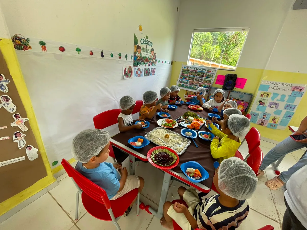 Escola de Morro do Chapéu cria horta para ensinar alimentação e sustentabilidade