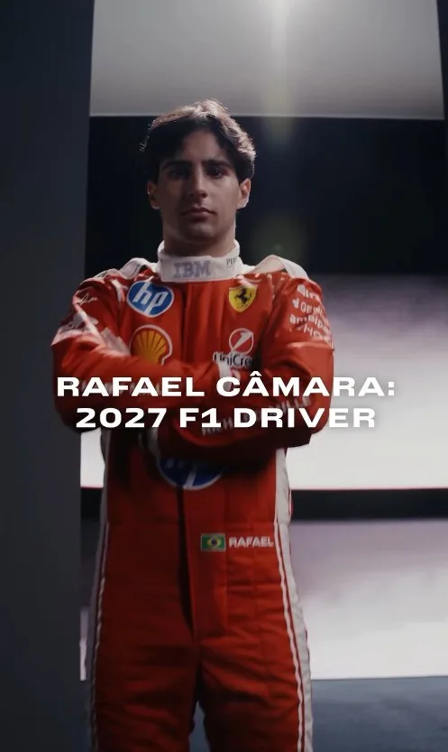 Ferrari parabeniza Rafa Câmara por entrada na F1; veja repercussões