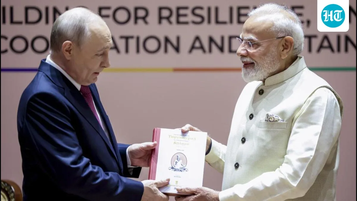 Modi’s gift to Putin: A Tamil classic that offers army lessons on statecraft