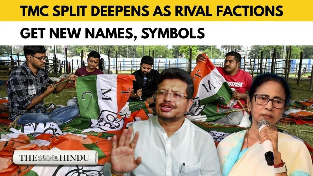 TMC name and symbol frozen: Mamata, Ritabrata factions get new identities