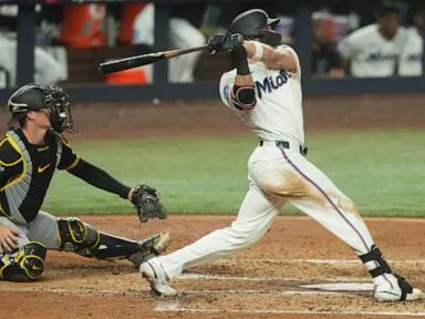 Conine, Hernández homers, Junk's solid 6 innings lead Marlins to an 8-2 win over Pirates