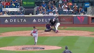 MLB: Francisco Álvarez inicia la remontada de los Mets con este doble productor