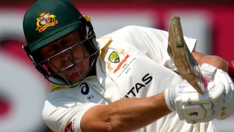 Test cricket LIVE: Labuschagne throws wicket away but Aussies on top