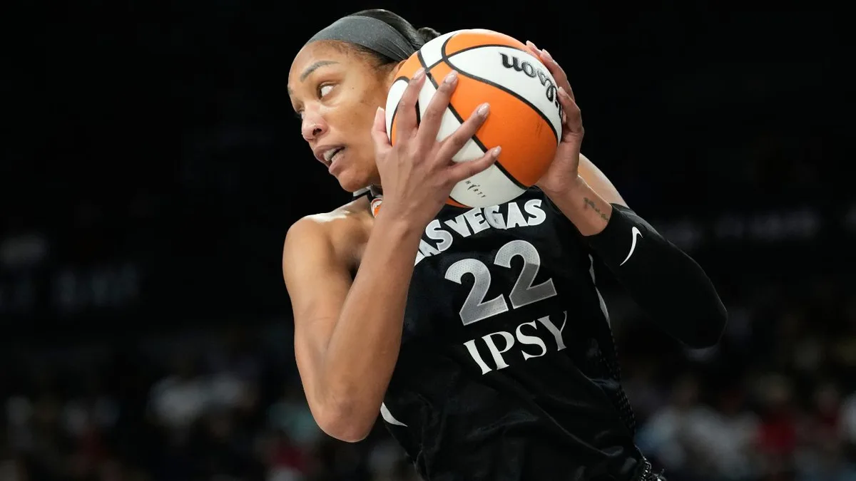 Aces star A’ja Wilson questionable for game against Tempo in Vancouver