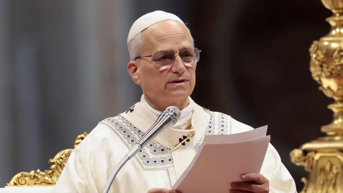El papa León XIV: " Este amor debe convertirse en la meta, el camino y el sentido de nuestras vidas"