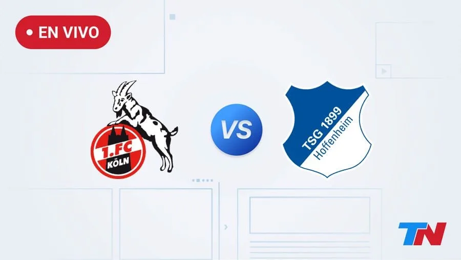 Colonia vs Hoffenheim en vivo por la fecha 1 de la Bundesliga de Alemania: hora, dónde ver y formaciones