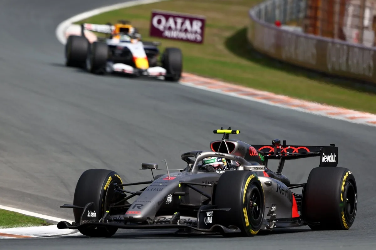 F1: Bortoleto fica a uma posição dos pontos na sprint da Holanda, mas celebra evolução na Audi